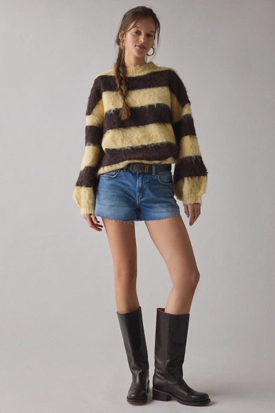 BDG Oscar Relaxed Cutoff Denim Micro Short