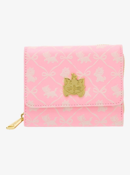 Loungefly Disney The Aristocats Marie Bows Allover Print Wallet - BoxLunch Exclusive