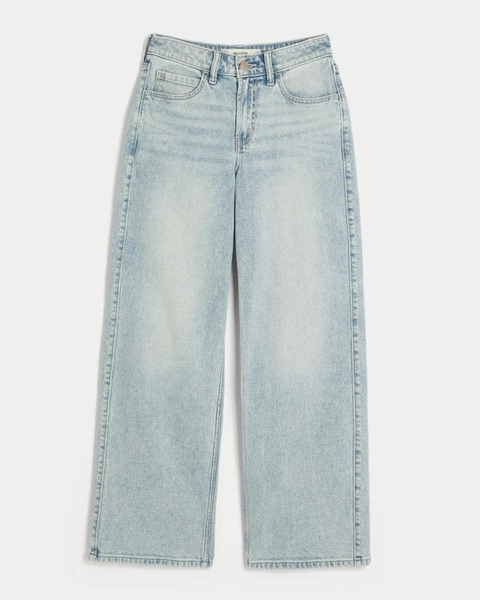 Curvy High-Rise Baggy Jeans