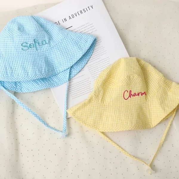 Personalized Embroidered Baby Bucket Hat