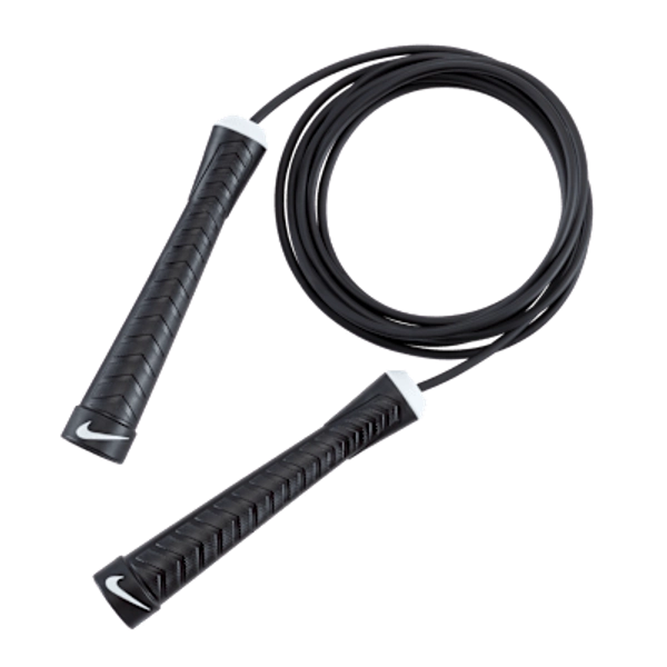 Nike Fundamental Speed Rope - Schwarz/Weiß/Weiß - Size ONE SIZE
