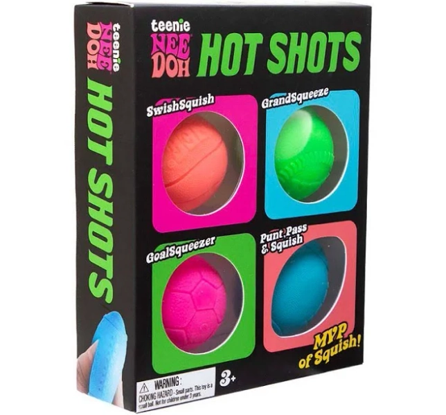 Nee Doh Hot Shots Sensory Fidget Ball Set