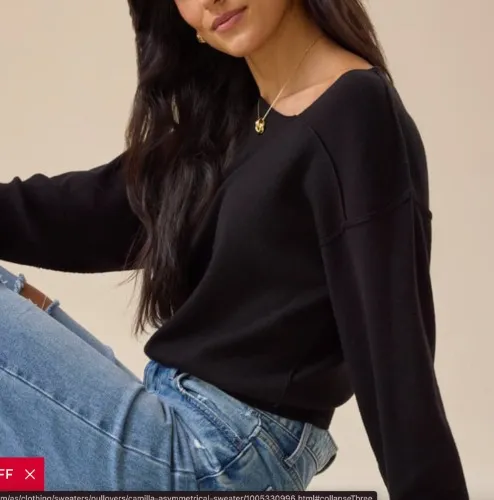Camilla Asymmetrical Sweater