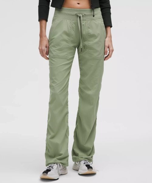 Dance Studio Mid-Rise Pant *Regular - Desert Green - 10