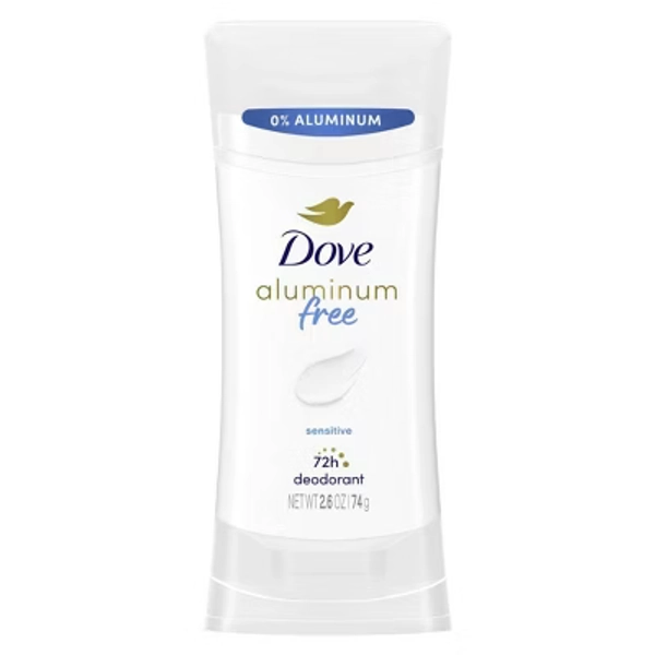 Dove Beauty Sensitive Skin Deodorant Stick - Aluminum-Free 2.6oz