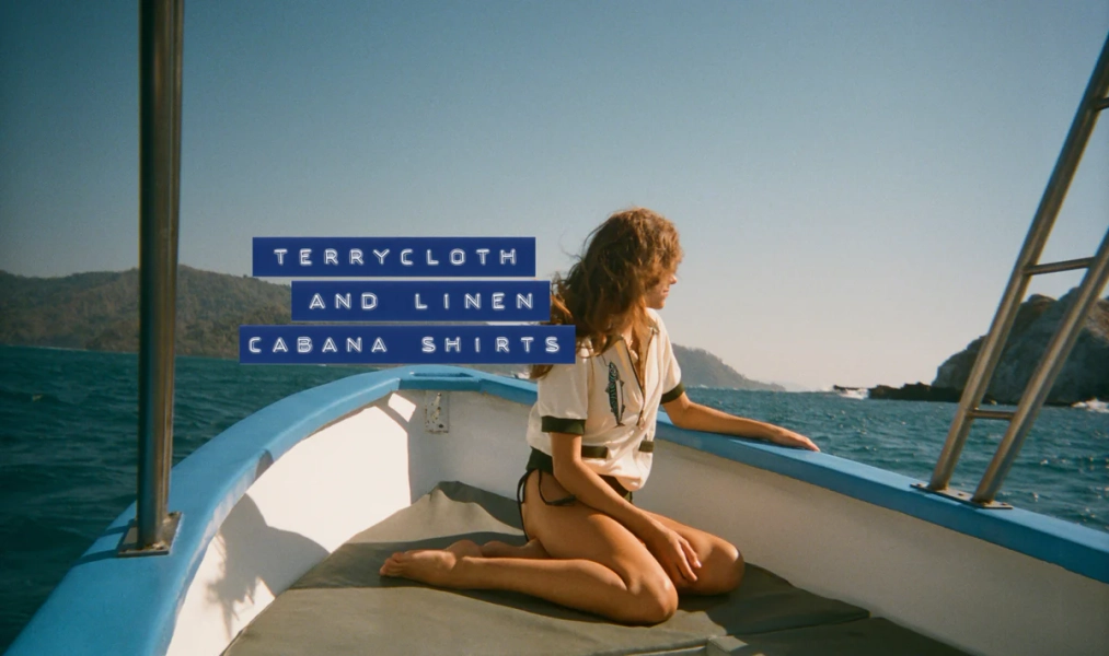 Terrycloth & Linen Cabana Shirts