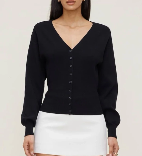 Dynamite Women's V Neck Cardigan