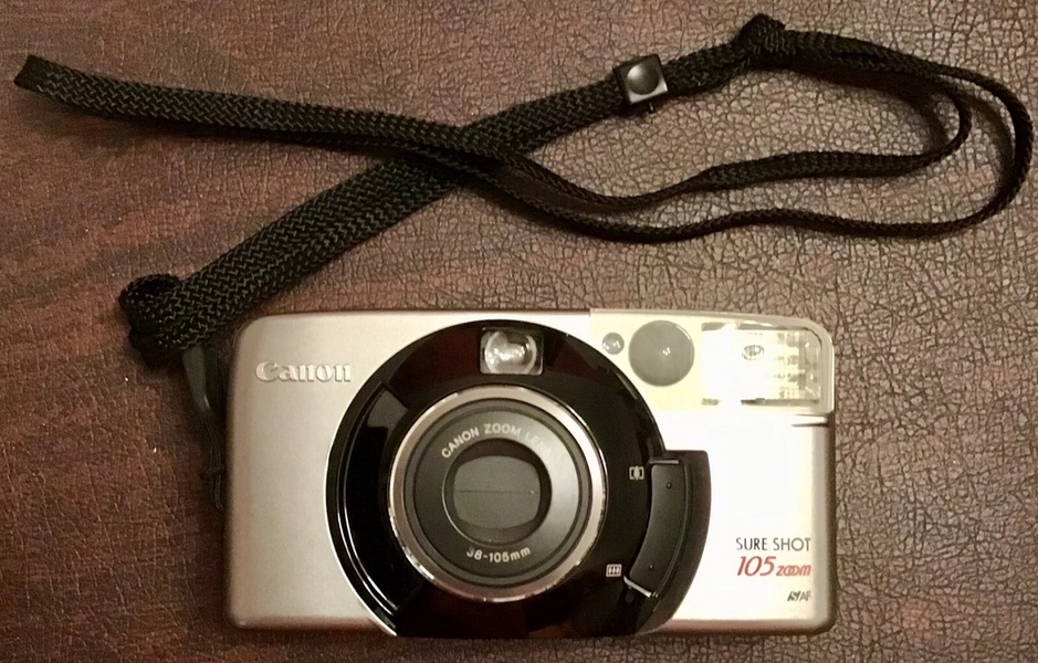 CANON Sure Shot 105 Zoom 35mm Film Camera - Tested - NEAR MINT
