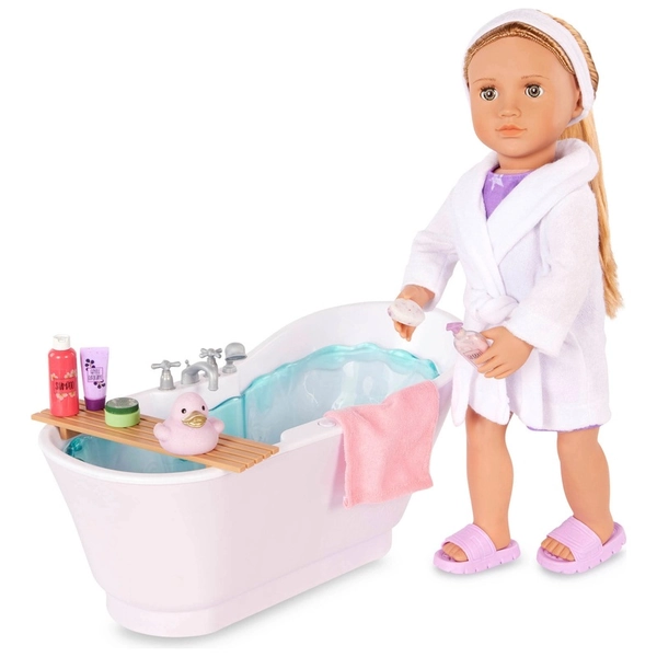 Our Generation Deluxe Bubble Bathtub Set