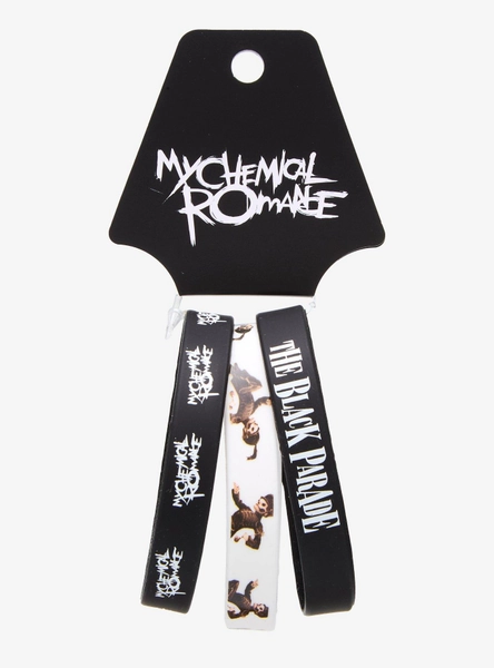 My Chemical Romance The Black Parade Rubber Bracelet Set