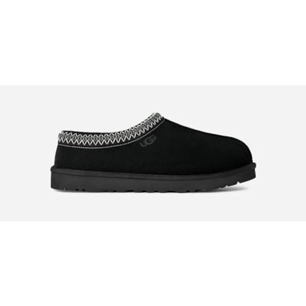 UGG® Men's Tasman II Sheepskin Slippers in Black, Size 13