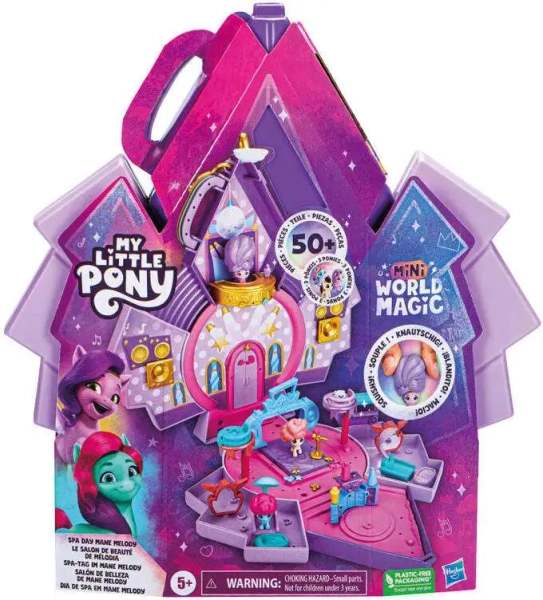 My Little Pony Mini World Magic Spa Day Mane Melody Playset