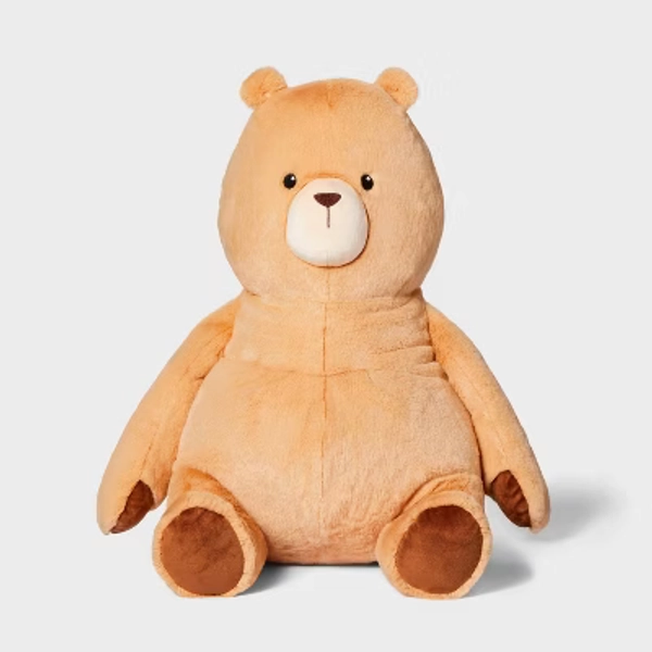 20'' Bear Stuffed Animal - Gigglescape™: 20" Height, Teddy Theme, Age 1+