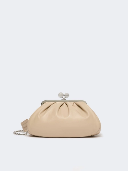 Medium sheepskin Pasticcino Bag - NATURAL