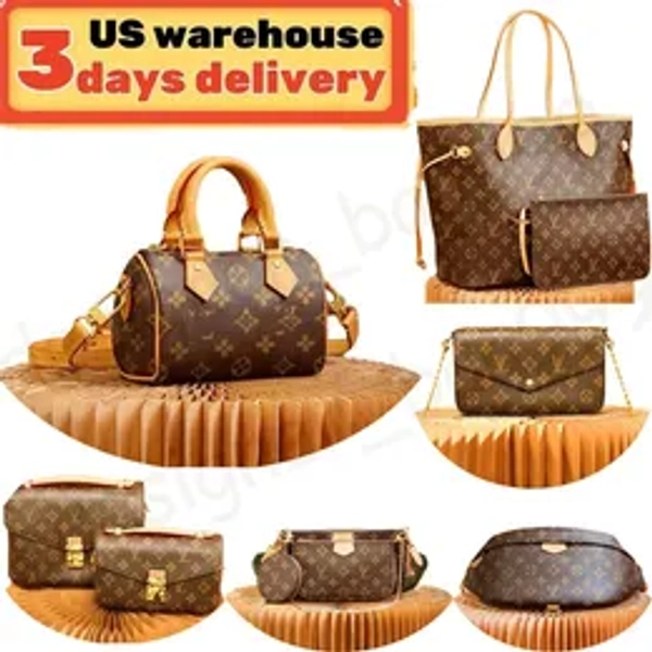Uswarehouse Designer Luxury l0uiss vu1tt0nbags Bag purses Monogram bag 2025 bags for women designer Messenger Bags nano pilow crossbody handbags shoulder tote bag