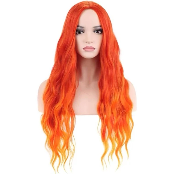 Women's Long Curly Wavy Heat Resistant Wig