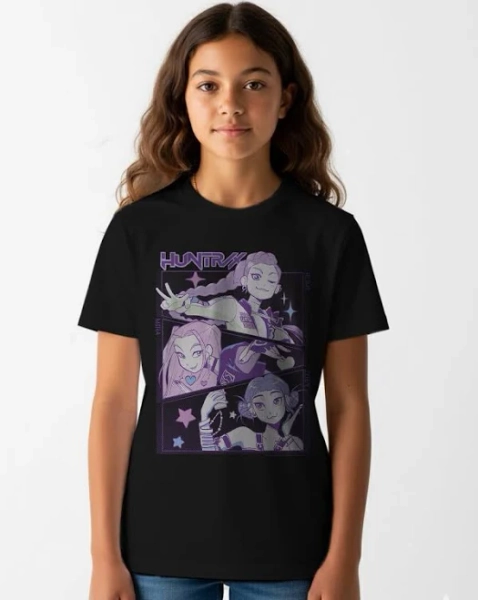 K-Pop Girls Demon Hunters Huntrix Short Sleeve T-Shirt