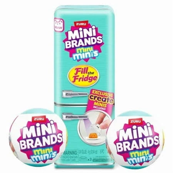 Zuru Mini Brands Fill The Fridge Playset