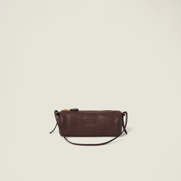 Nappa leather pouch