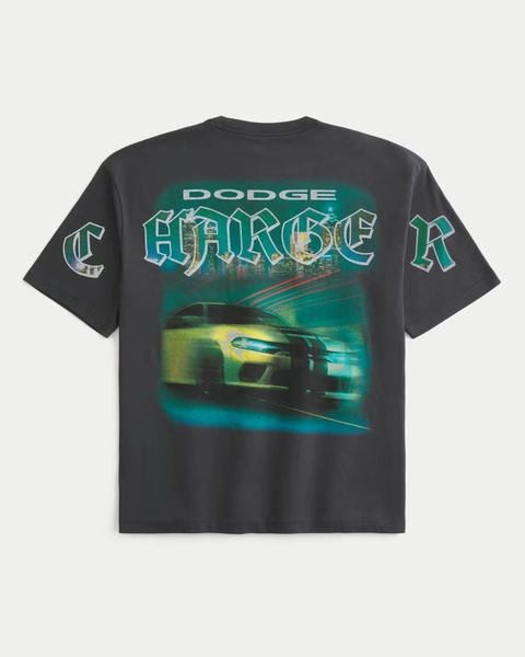 Boxy Dodge Charger Graphic Tee