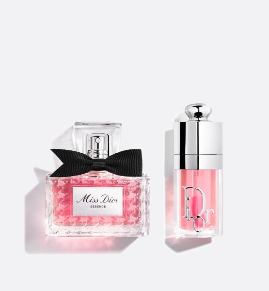 Miss Dior Essence and Lip Glow Oil Gift Set | Dior UK