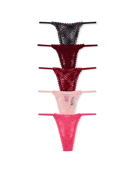 5-Pack Lacie String Thong Panties