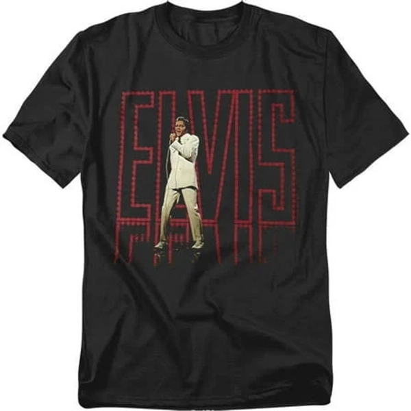 Elvis Presley Elvis 68 Album Short Sleeve T-Shirt