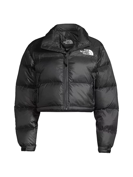 northface Cropped Puffer Jacket