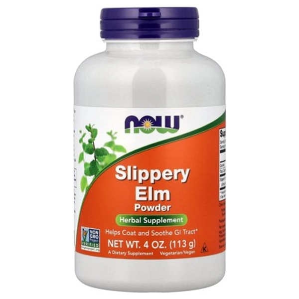 NOW Foods Slippery Elm Powder, 4 oz (113 g)