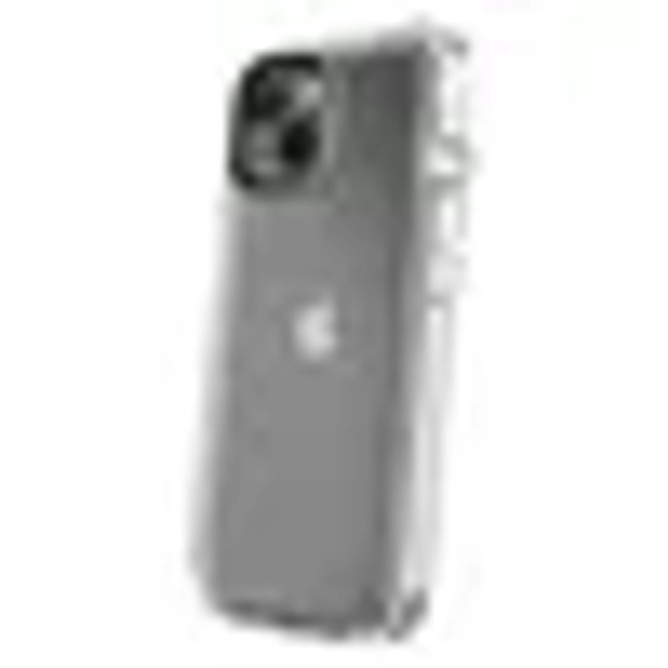 onn Rugged Phone Case with Holster for iPhone 15 Plus / iPhone 14 Plus - Clear