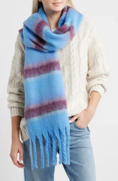 Fringe Blanket Scarf