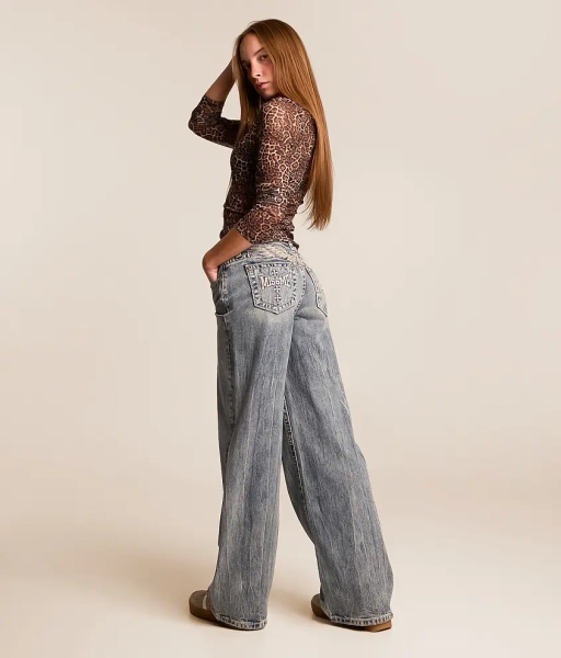 23 M1100 High Rise Wide Leg Jean
