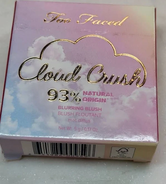 Too Faced Cloud Crush Blurring Blush - Head in the Clouds - 0.17oz - Ulta Beauty: Finish, Bright Tones, Buildable Coverage, Cheek Application