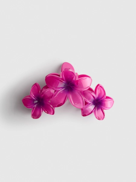 Orchid Hair Claw Clip