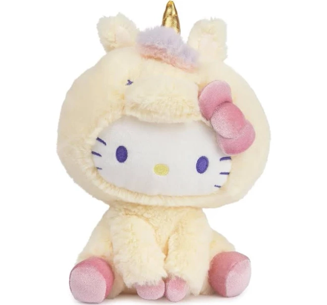 GUND Sanrio Hello Kitty Unicorn Plush Toy