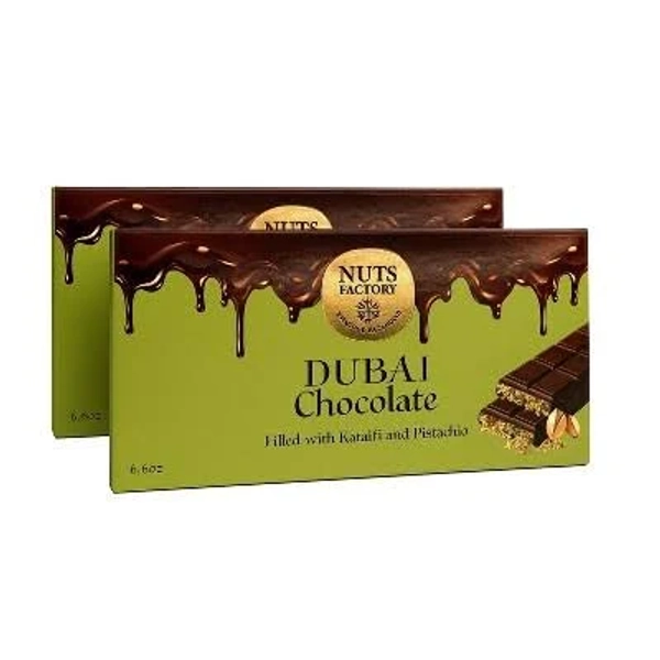 Nuts Factory Dubai Chocolate Bar