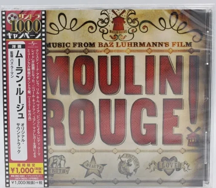 Moulin Rouge Soundtrack CD Sealed Japan