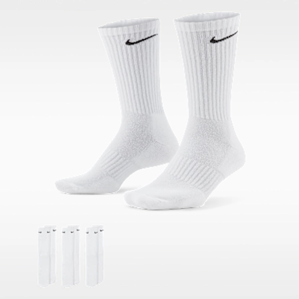 Nike Everyday Cushioned Training Crew Socks (3 Pairs)