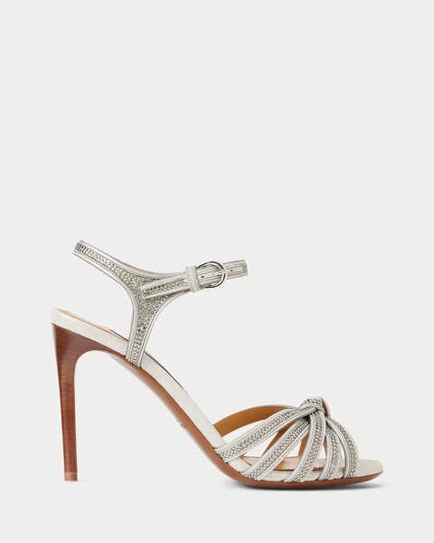 Kieran 95 MM Embellished Suede Sandal