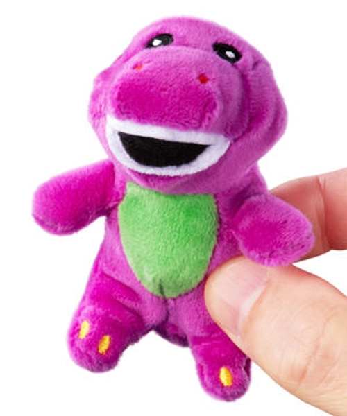 World’s Smallest Barney: A miniaturized version of the famous friendly dino.