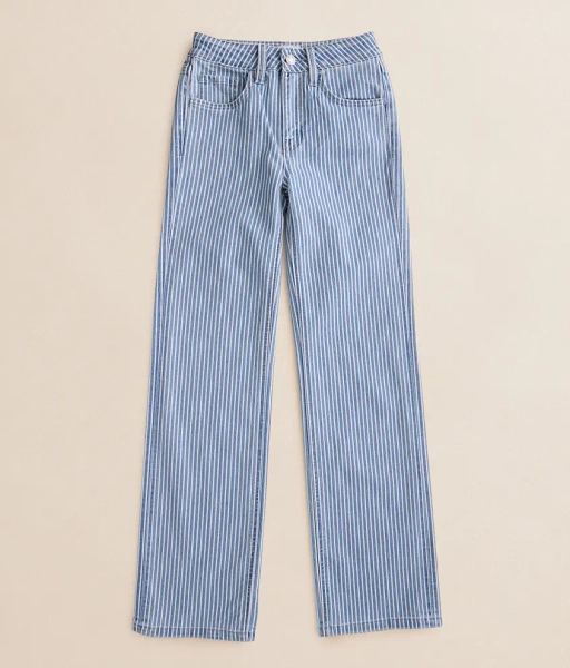 5 Ethereal Essence Girls - Mini Olivia Striped Jean