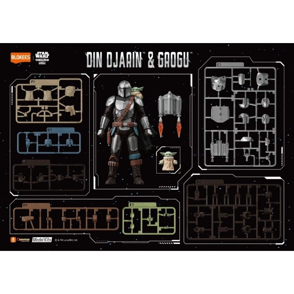Blokees - Star Wars CC05 Din Djarin & Grogu