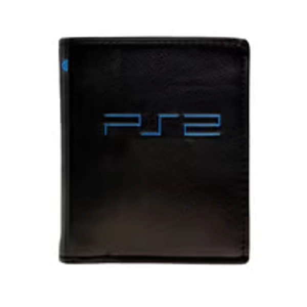 Playstation 2 PS2 Black Mens Wallet Money Coin & Cards Holder Brand New