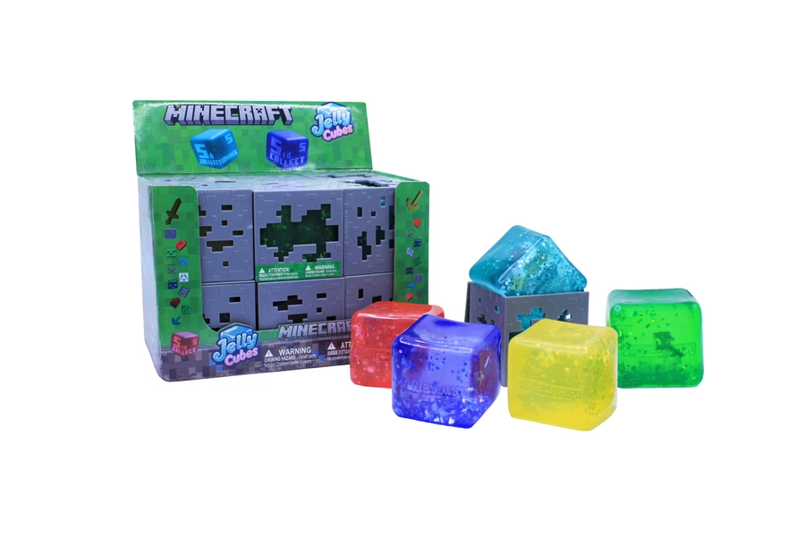 Minecraft Jelly Cube, Collectible, 1 Piece, Color May Vary, Stress Squeeze Balls for Kids Ages 3+ - Walmart.com
