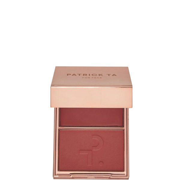 PATRICK TA Major Headlines Double-Take Cream and Powder Blush Duo (Various Shades)