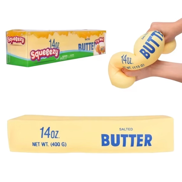 Jumbo Butter Squish Toys, 14oz Taba Squish Toys, Stress Balls, Gifts