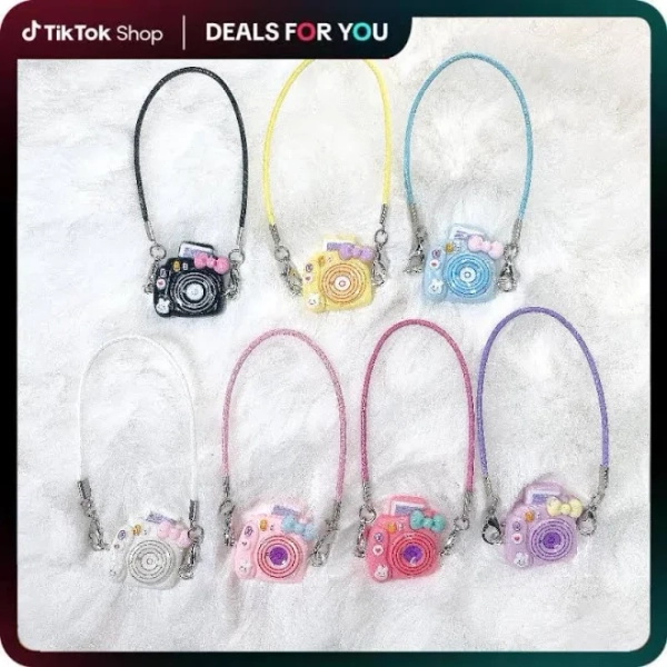 Mini Camera,Creative,Fashion Costume Accessory, Doll Accessories Cartoon Photo Props- Ideal Teen Girl Gifts