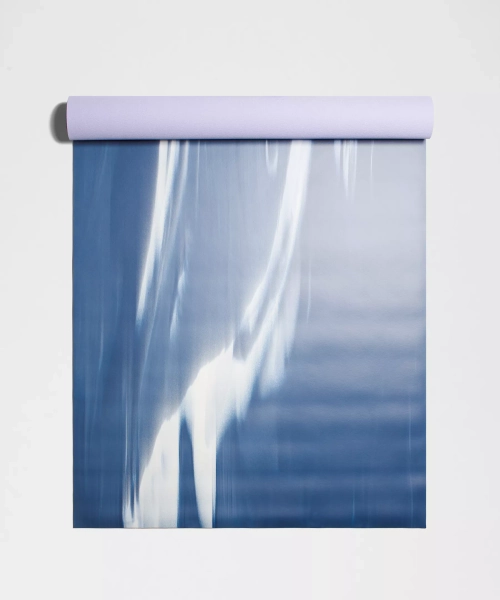 The Mat 3mm *Made With FSC™ Certified Rubber - Soft Denim/Pastel Blue/White/Pastel Blue - ONE SIZE
