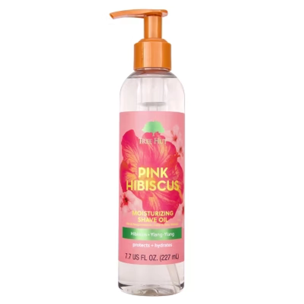 Tree Hut Pink Hibiscus Bare Moisturizing Shave Oil - 7.7 fl oz