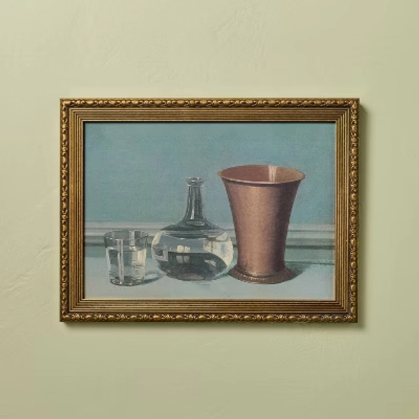 12"x16" Horizontal Carafe Still Life Art - Hearth & Hand™ with Magnolia